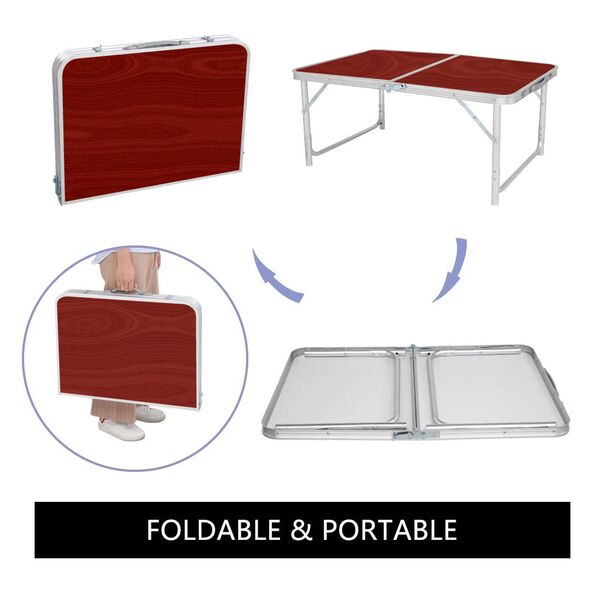 Folding-table-8 طاولة الالمنيوم قابلة للطي والتفكيك